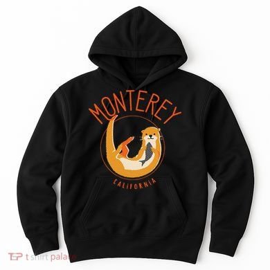 Monterey California Sea Otter Design Hoodie