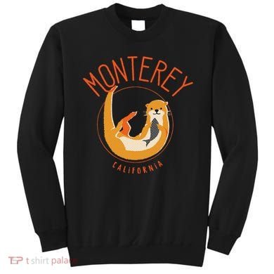 Monterey California Sea Otter Design Sweatshirt
