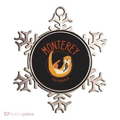 Monterey California Sea Otter Design Ornament