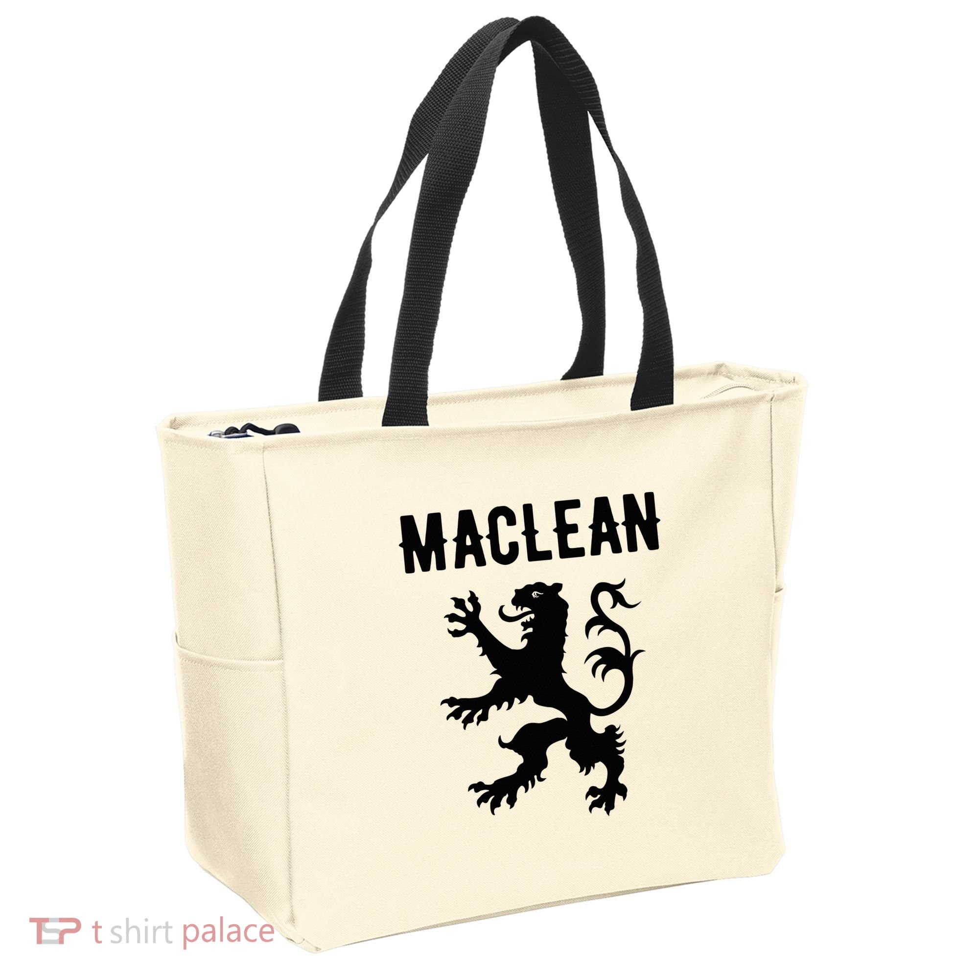 Maclean Clan Scottish Family Name Scotland Heraldry Tote Bag