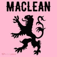 Maclean Clan Scottish Family Name Scotland Heraldry Coaster thumb 2