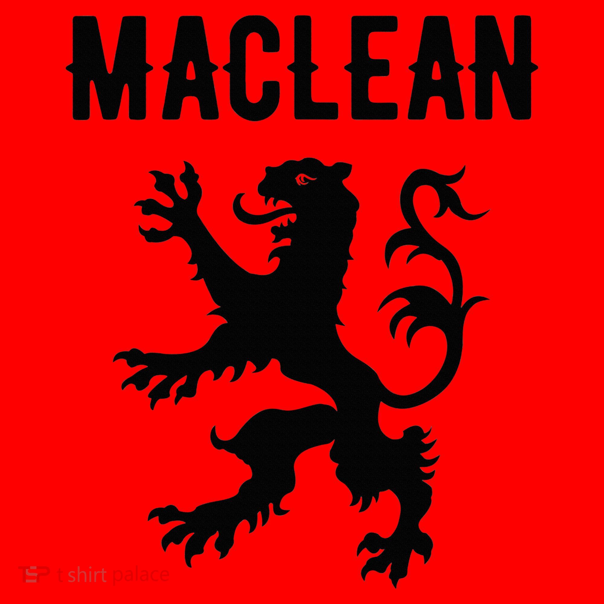 Maclean Clan Scottish Family Name Scotland Heraldry Santa Hat