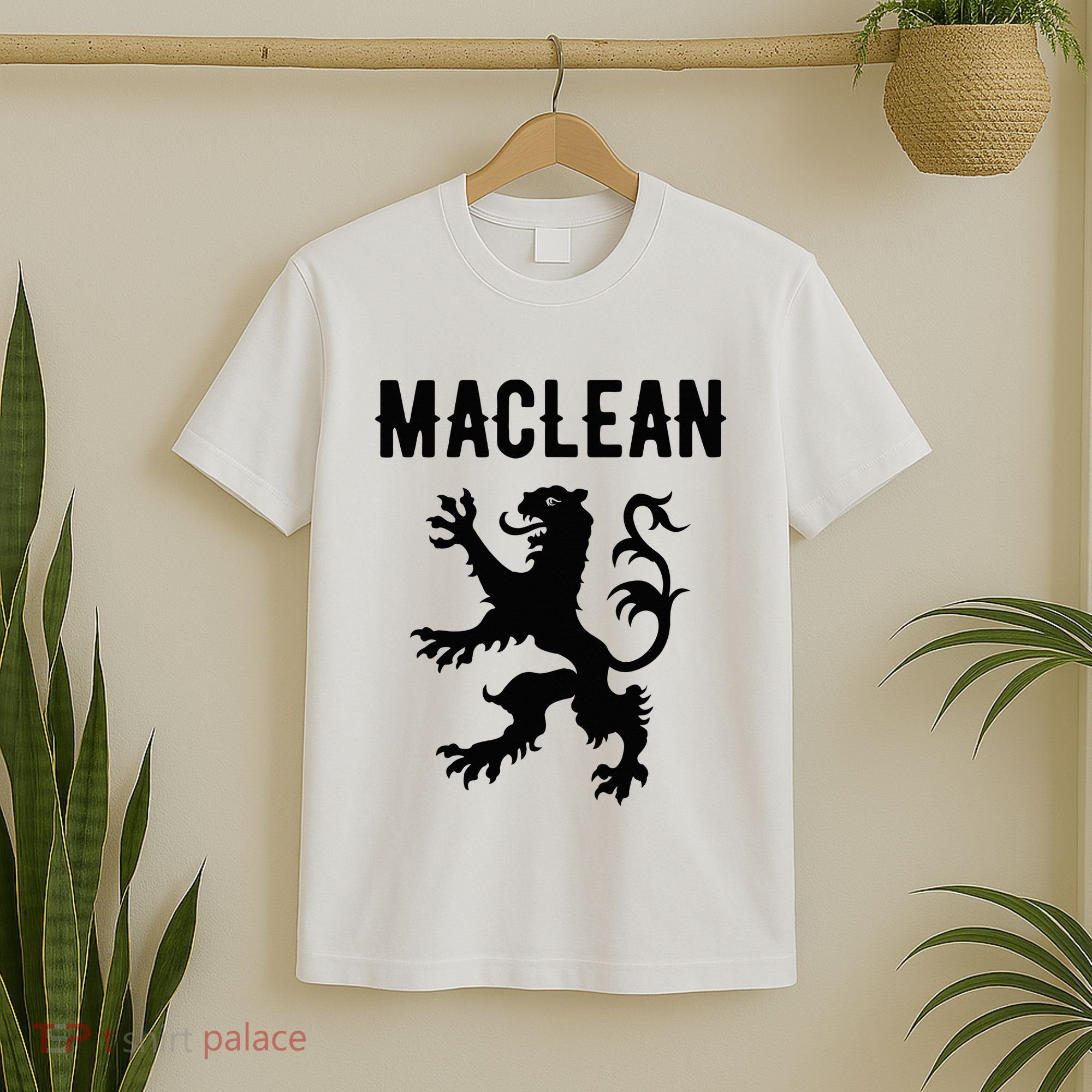 Maclean Clan Scottish Family Name Scotland Heraldry T-Shirt