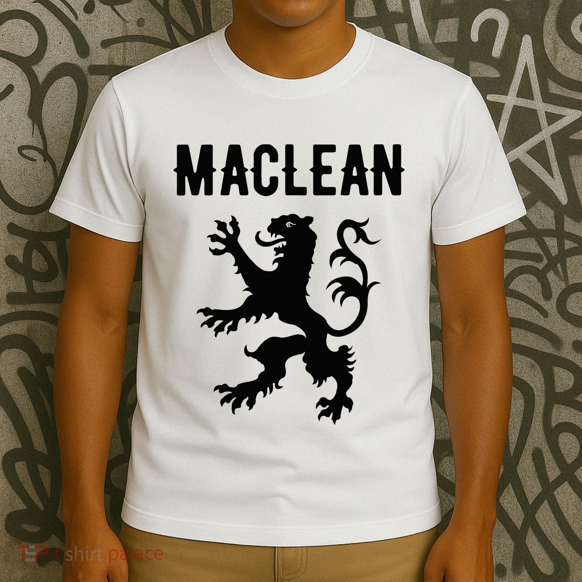 Maclean Clan Scottish Family Name Scotland Heraldry T-Shirt