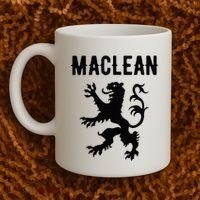 Maclean Clan Scottish Family Name Scotland Heraldry Coffee Mug thumb 2