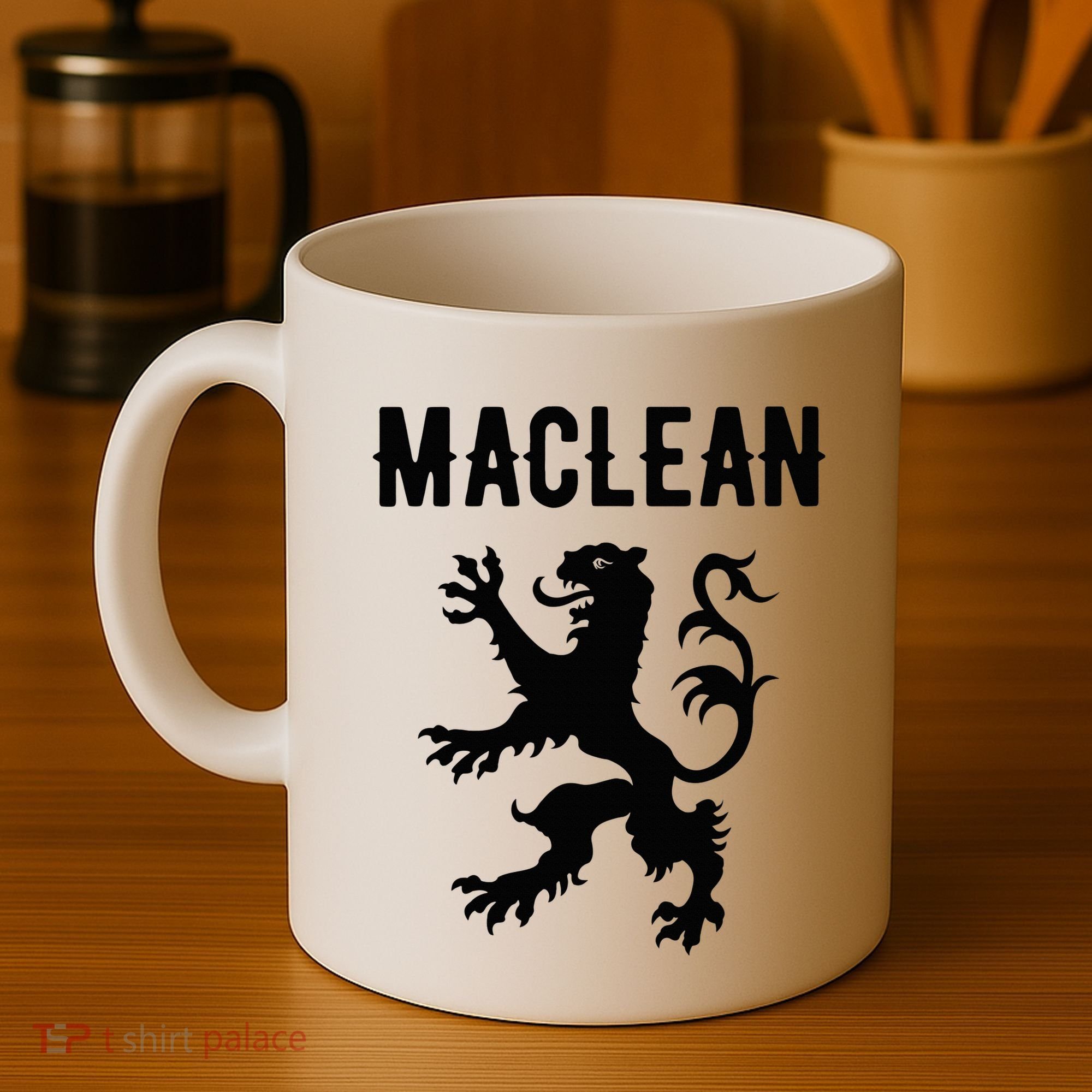 Maclean Clan Scottish Family Name Scotland Heraldry Coffee Mug