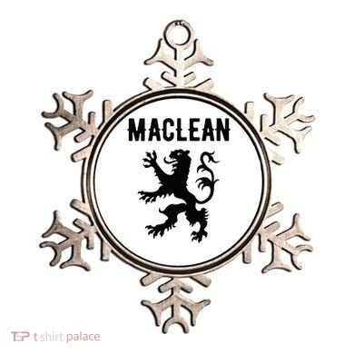 Maclean Clan Scottish Family Name Scotland Heraldry Ornament