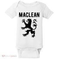 Maclean Clan Scottish Family Name Scotland Heraldry Baby Bodysuit thumb 0