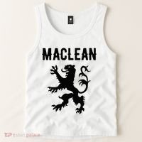 Maclean Clan Scottish Family Name Scotland Heraldry Tank Top thumb 2