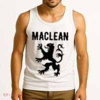 Maclean Clan Scottish Family Name Scotland Heraldry Tank Top thumb 3