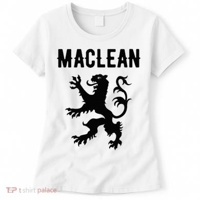 Maclean Clan Scottish Family Name Scotland Heraldry Women's T-Shirt