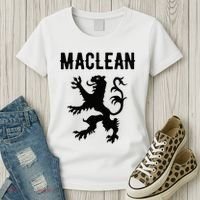 Maclean Clan Scottish Family Name Scotland Heraldry Women's T-Shirt thumb 3
