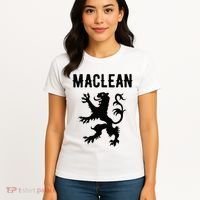 Maclean Clan Scottish Family Name Scotland Heraldry Women's T-Shirt thumb 4