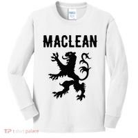 Maclean Clan Scottish Family Name Scotland Heraldry Kids Long Sleeve Shirt thumb 0