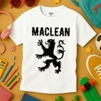 Maclean Clan Scottish Family Name Scotland Heraldry Kids T-Shirt thumb 3