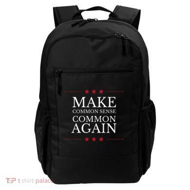 Make Common Sense Common Again Backpack