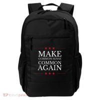 Make Common Sense Common Again Backpack thumb 0