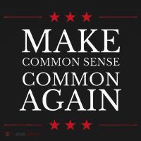 Make Common Sense Common Again Pajama Set thumb 2