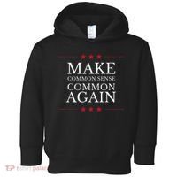 Make Common Sense Common Again Toddler Hoodie thumb 0