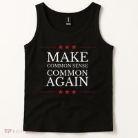 Make Common Sense Common Again Tank Top thumb 2
