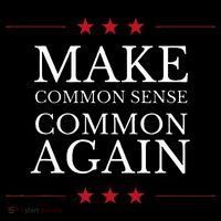 Make Common Sense Common Again Kids Sweatshirt thumb 2