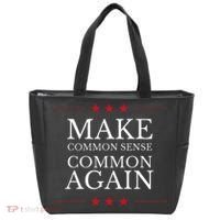Make Common Sense Common Again Tote Bag thumb 0