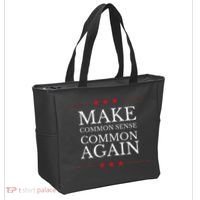 Make Common Sense Common Again Tote Bag thumb 2