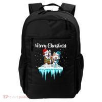 Merry Christmas Siberian Husky Chistmas Season Gift Backpack thumb 0