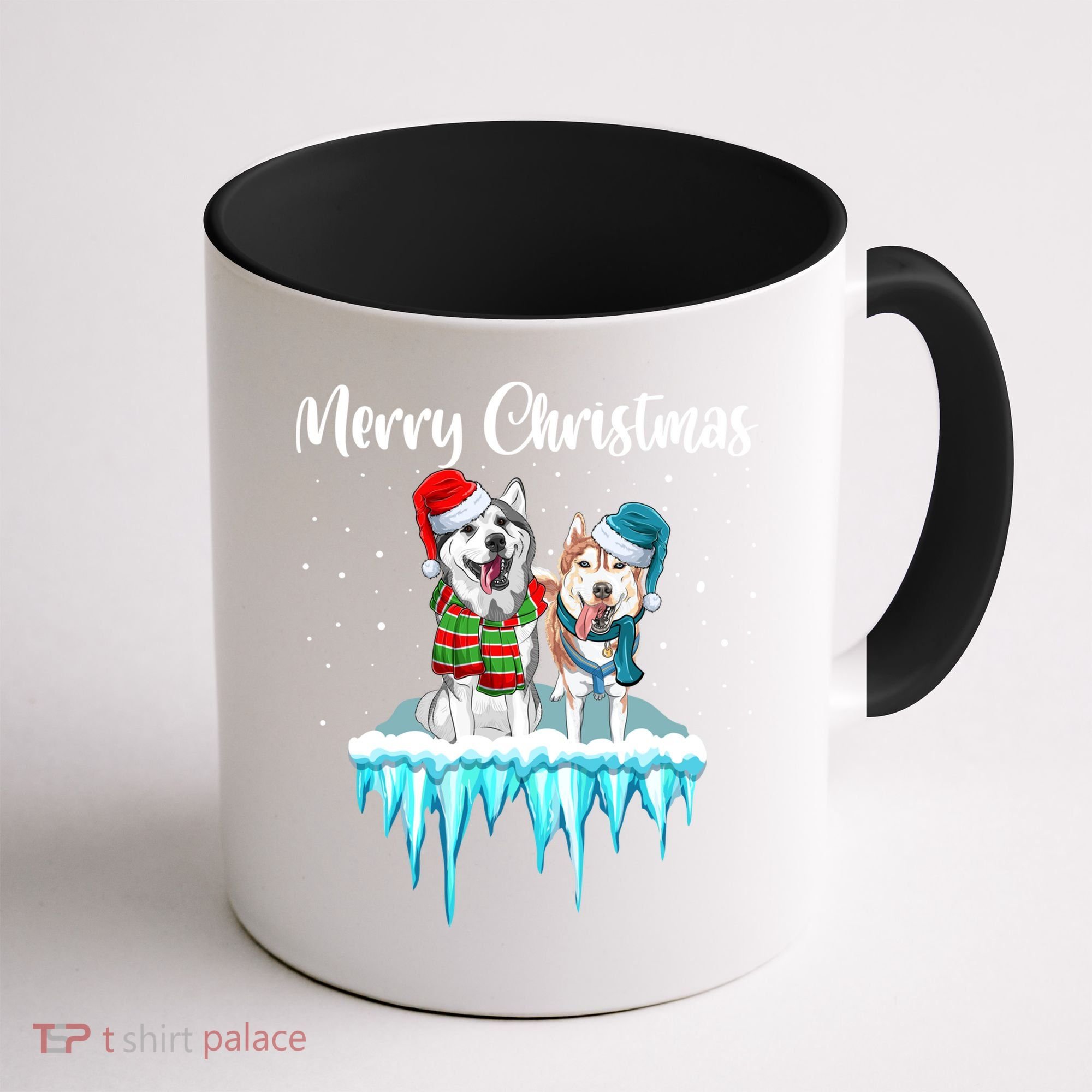 Merry Christmas Siberian Husky Chistmas Season Gift Coffee Mug