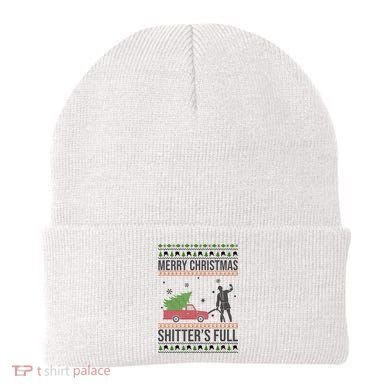 Merry Christmas Shitters Full Funny Ugly Beanie