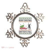 Merry Christmas Shitters Full Funny Ugly Ornament thumb 0