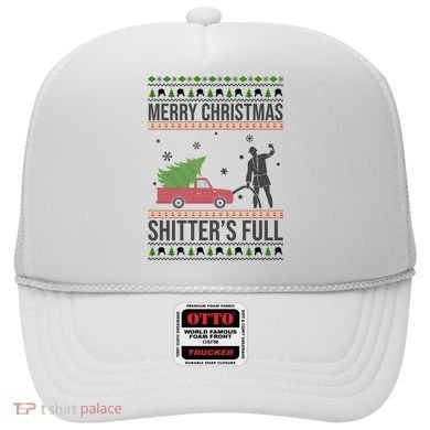 Merry Christmas Shitters Full Funny Ugly Hat