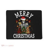 Merry Christmas Skull Skeleton funny  Mousepad thumb 0