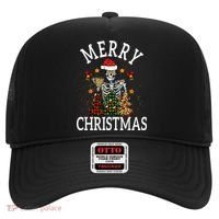 Merry Christmas Skull Skeleton funny  Hat thumb 0
