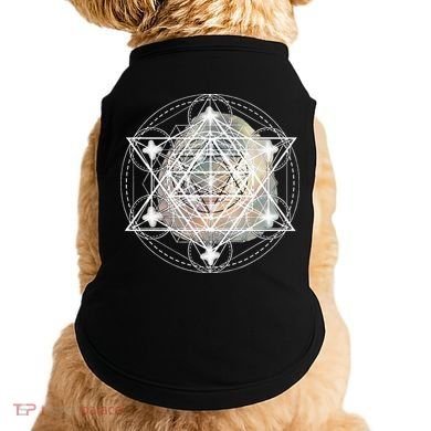 Metatron Cube Sacred Geometry Spiritual Yoga Doggie Tank