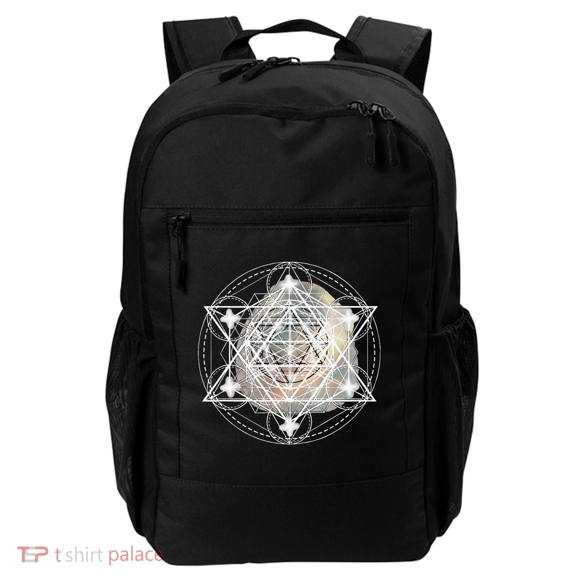 Metatron Cube Sacred Geometry Spiritual Yoga Backpack