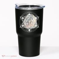 Metatron Cube Sacred Geometry Spiritual Yoga Tumbler thumb 0