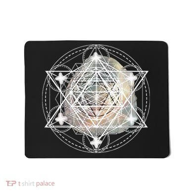Metatron Cube Sacred Geometry Spiritual Yoga Mousepad
