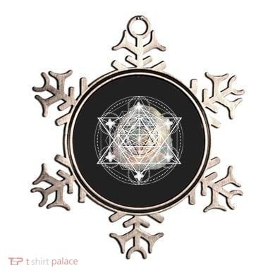 Metatron Cube Sacred Geometry Spiritual Yoga Ornament
