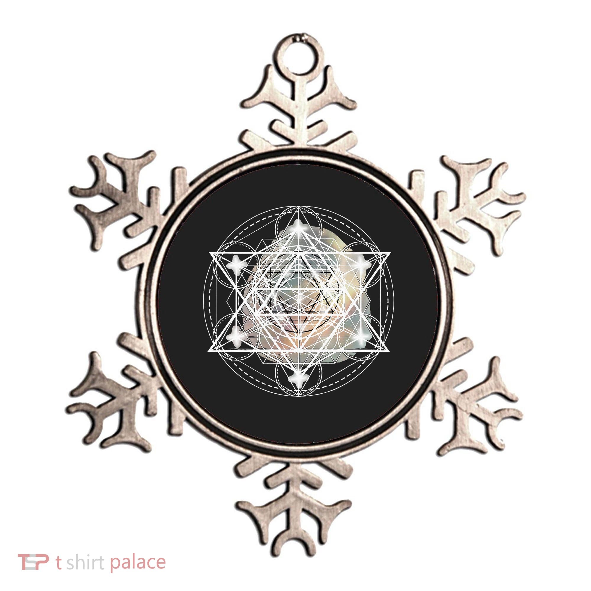 Metatron Cube Sacred Geometry Spiritual Yoga Ornament