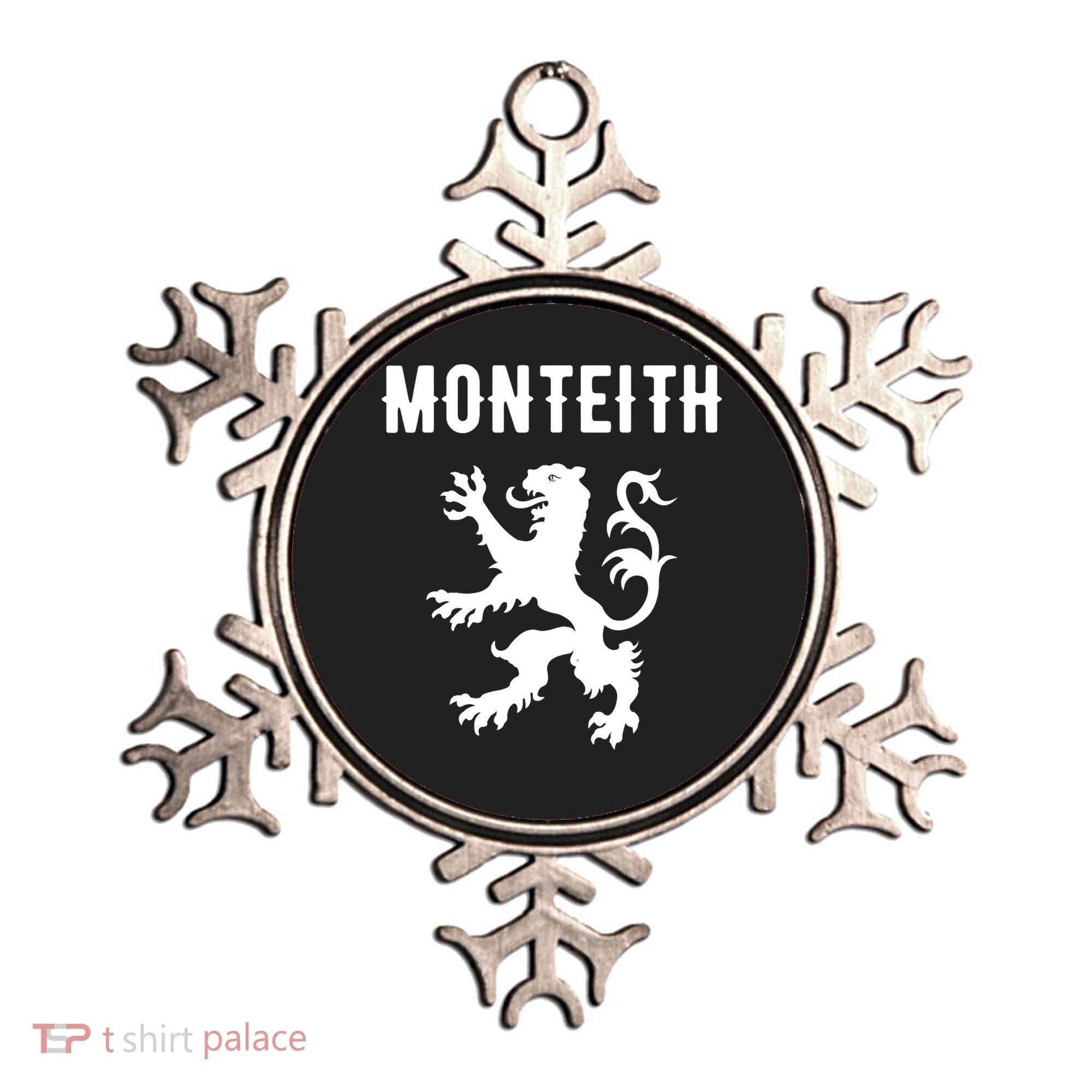 Monteith Clan Scottish Family Name Scotland Ornament