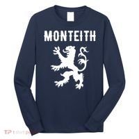 Monteith Clan Scottish Family Name Scotland Long Sleeve Shirt thumb 0