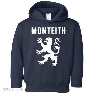 Monteith Clan Scottish Family Name Scotland Toddler Hoodie