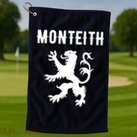 Monteith Clan Scottish Family Name Scotland Golf Towel thumb 1