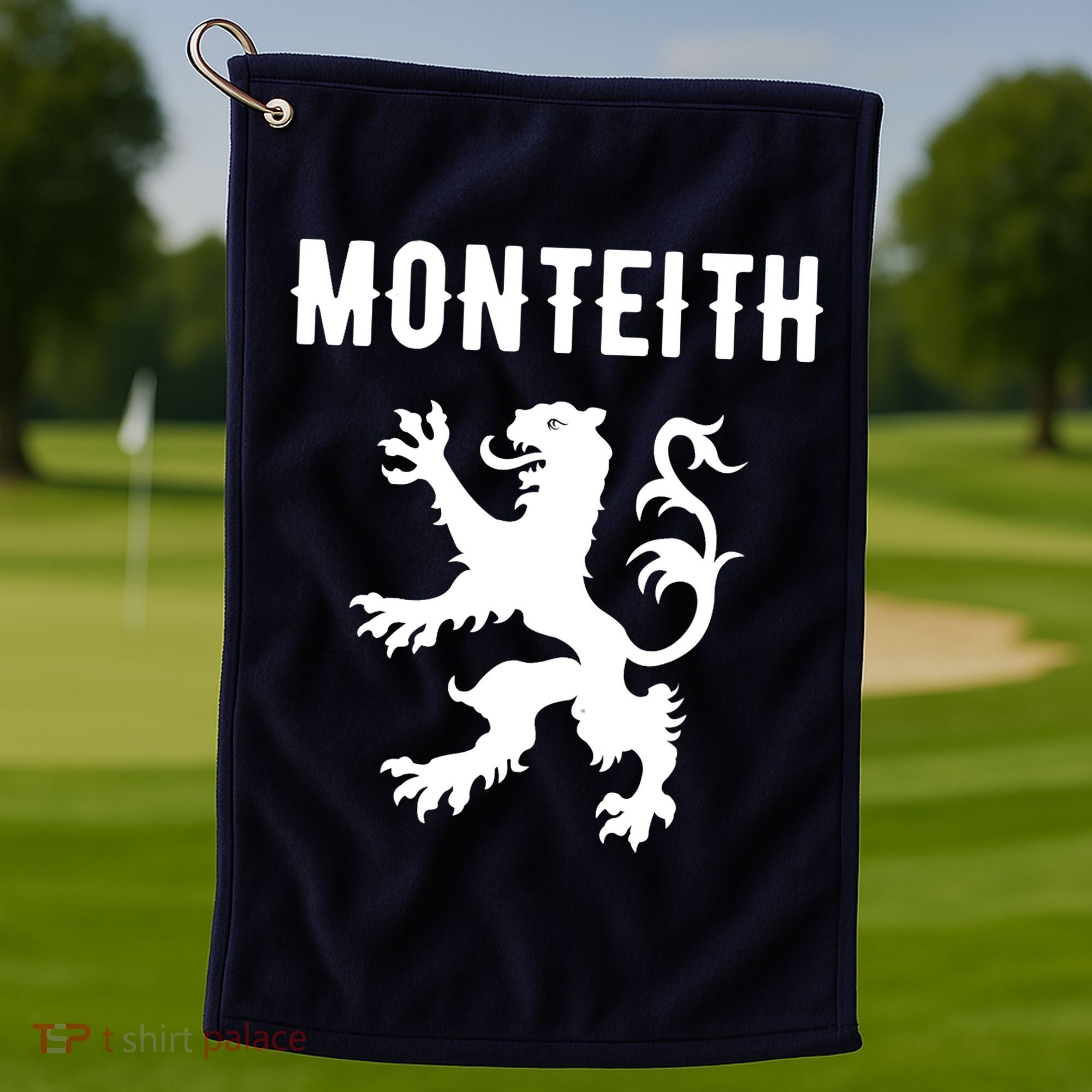 Monteith Clan Scottish Family Name Scotland Golf Towel