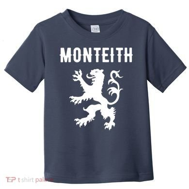 Monteith Clan Scottish Family Name Scotland Toddler T-Shirt