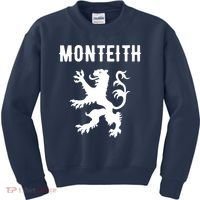 Monteith Clan Scottish Family Name Scotland Kids Sweatshirt thumb 0