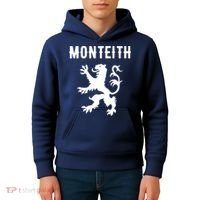 Monteith Clan Scottish Family Name Scotland Kids Hoodie thumb 4