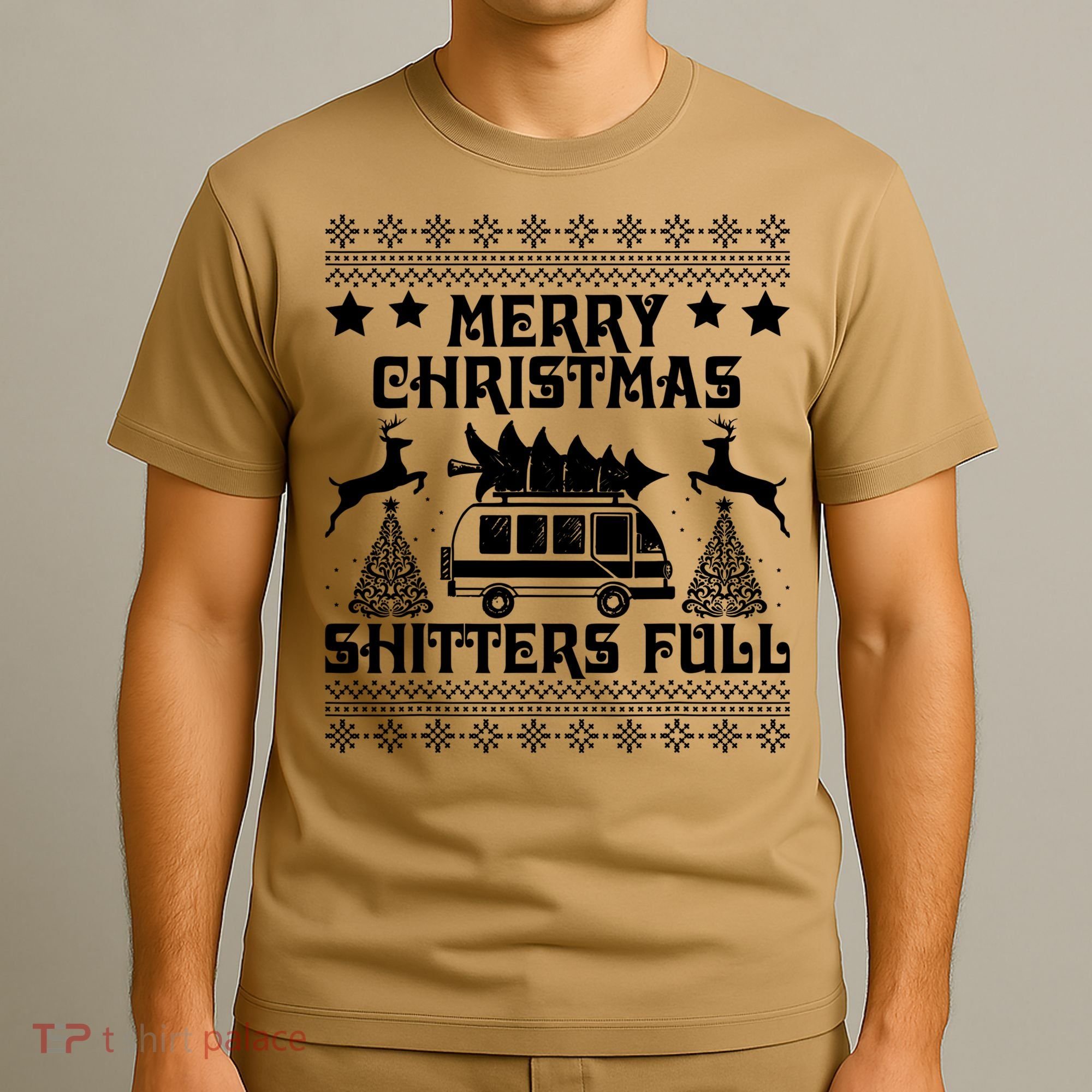 Merry Christmas Shitter Full T T-Shirt