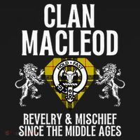 Macleod Clan Scottish Name Coat Of Arms Tartan Family Party Baby Bodysuit thumb 2